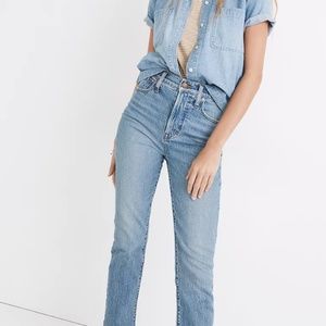 Madewell The Perfect Vintage Jean Banner Wash 26
